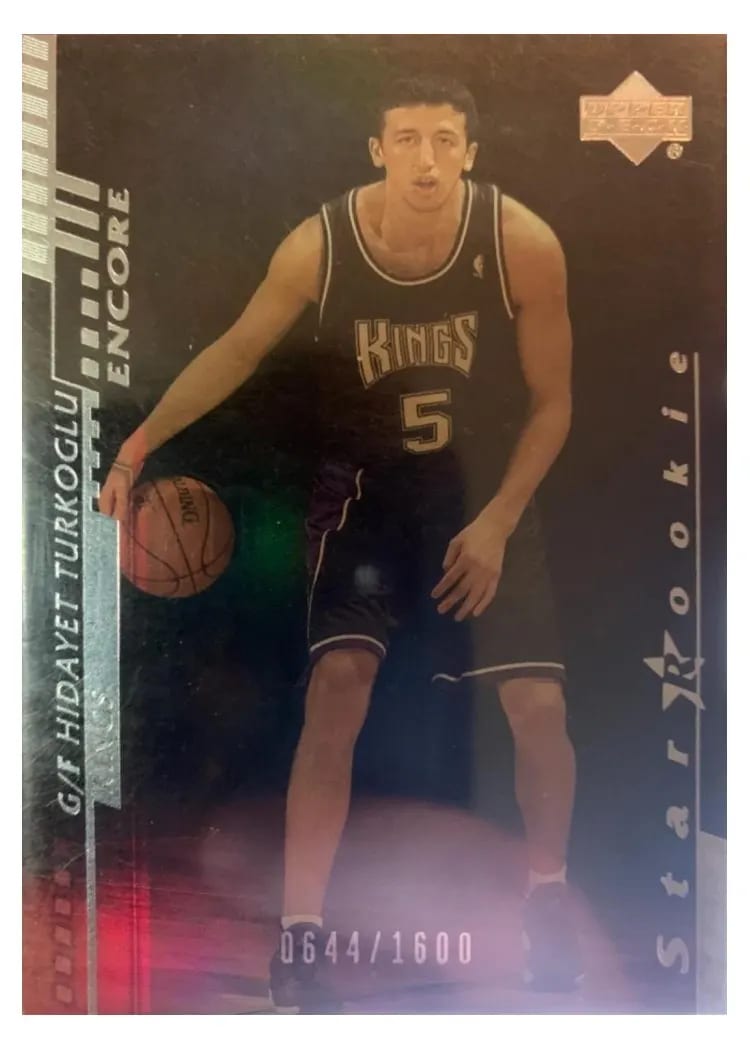 2000 Upper Deck Encore Hidayet Turkoglu #152 card