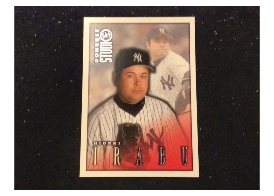 1998 Studio Hideki Irabu #18 card