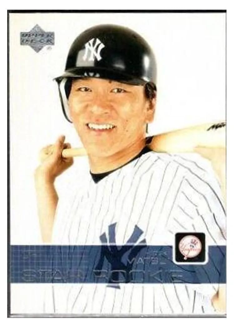 2003 Upper Deck Hideki Matsui #501 card