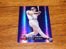 2024 Leaf Electrum Baseball Base Set Hideki Matsui #34 card