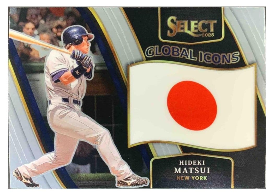 2025 Panini Select Global Icons Hideki Matsui #1 card