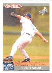 2004 Topps Total Base Set Hideo Nomo #620 card