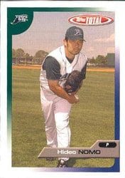2005 Topps Total Base Set Hideo Nomo #458 card