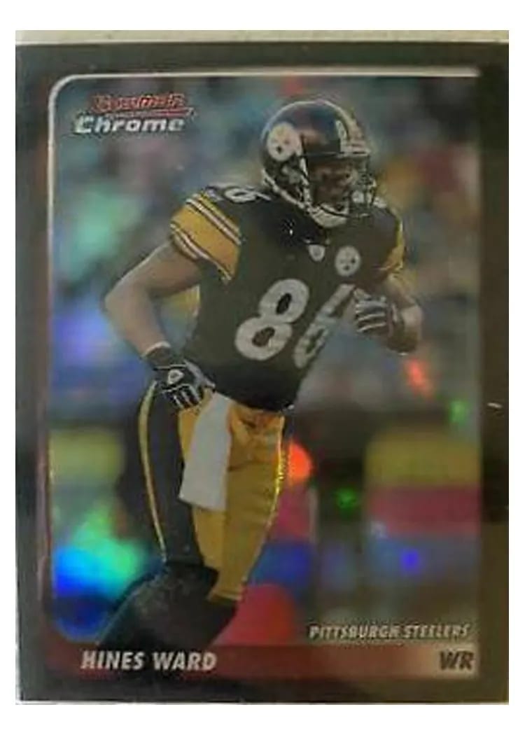 2003 Bowman Chrome Hines Ward #89 card