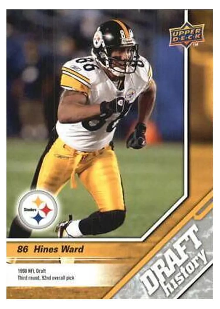 2009 Upper Deck Draft Edition Hines Ward #196 card