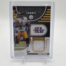 2022 Panini Absolute Championship Fabric Hines Ward #CF-8 card