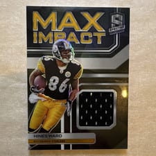 2022 Panini Spectra Max Impact Hines Ward #MI-HWA card