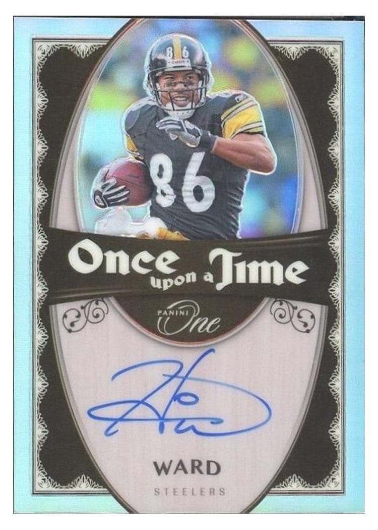 2023 Panini One Once Upon a Time Signatures Hines Ward #329 card
