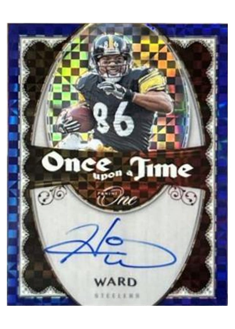 2023 Panini One Once Upon a Time Signatures Hines Ward #329 card