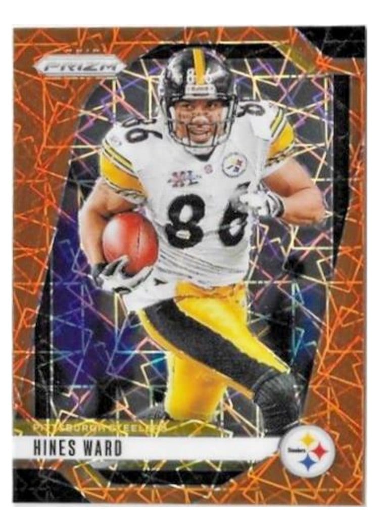 2024 Panini Prizm Base Set Hines Ward Orange #247 card
