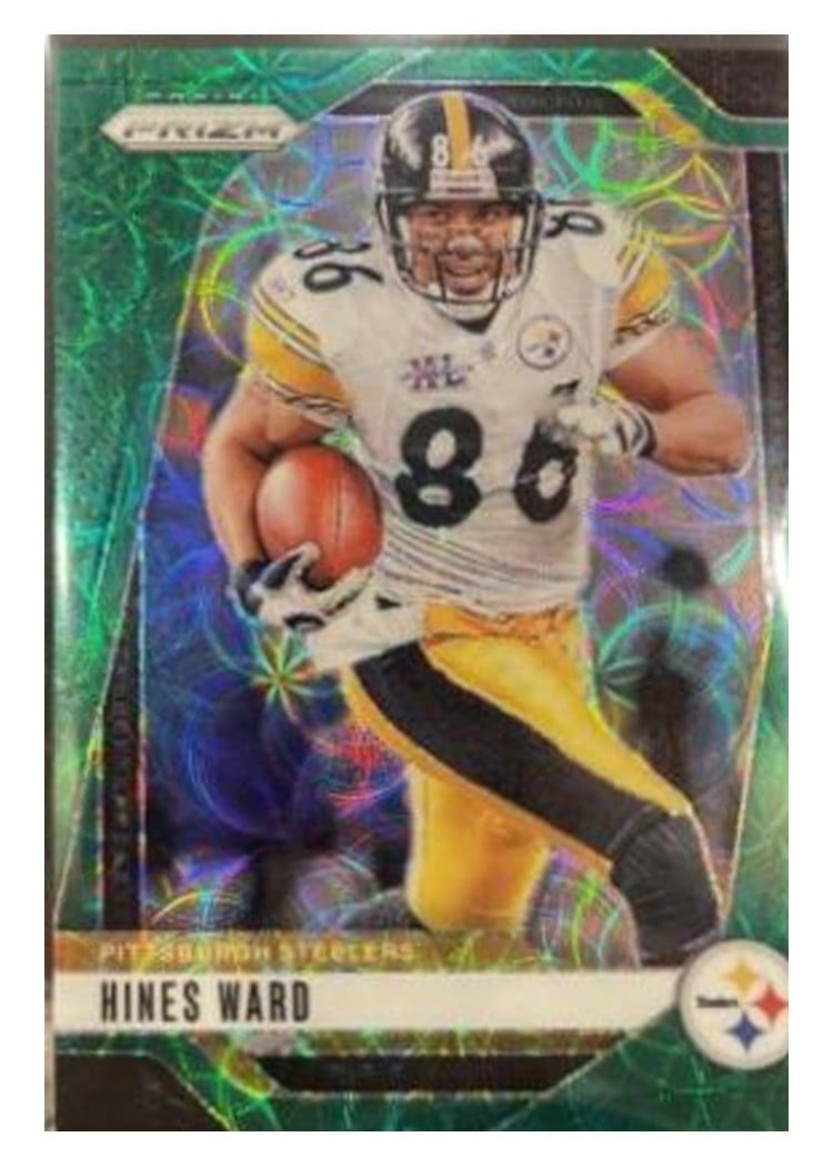 2024 Panini Prizm Base Set Hines Ward Green Scope #247 card