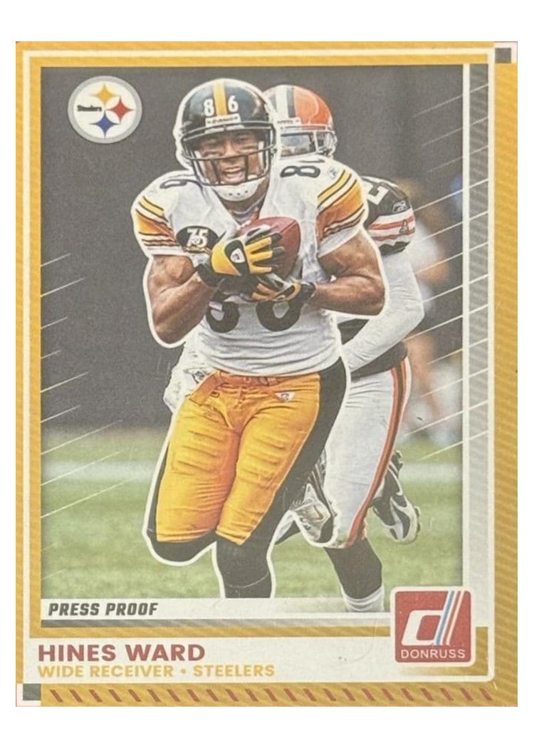 2025 Donruss Base Set Hines Ward #12 card