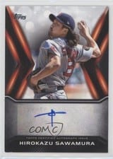2022 Topps Japan Edition Autographs Hirokazu Sawamura #TJA-HS card