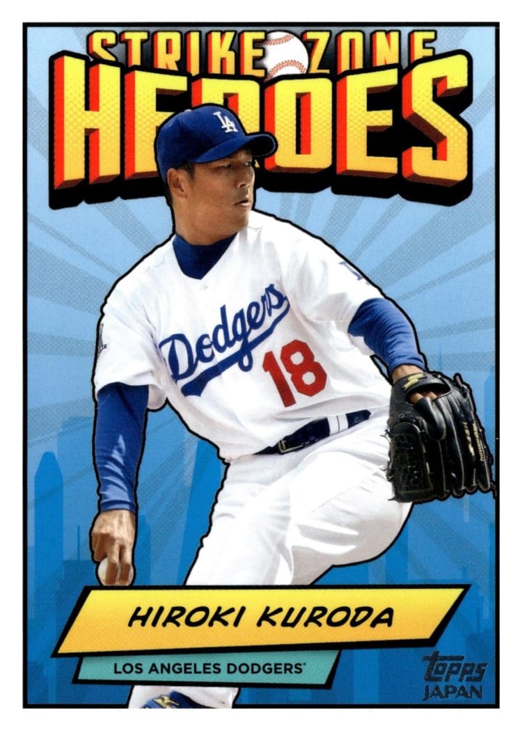 2024 Topps Japan Edition Strike Zone Heroes Hiroki Kuroda #SZH-10 card
