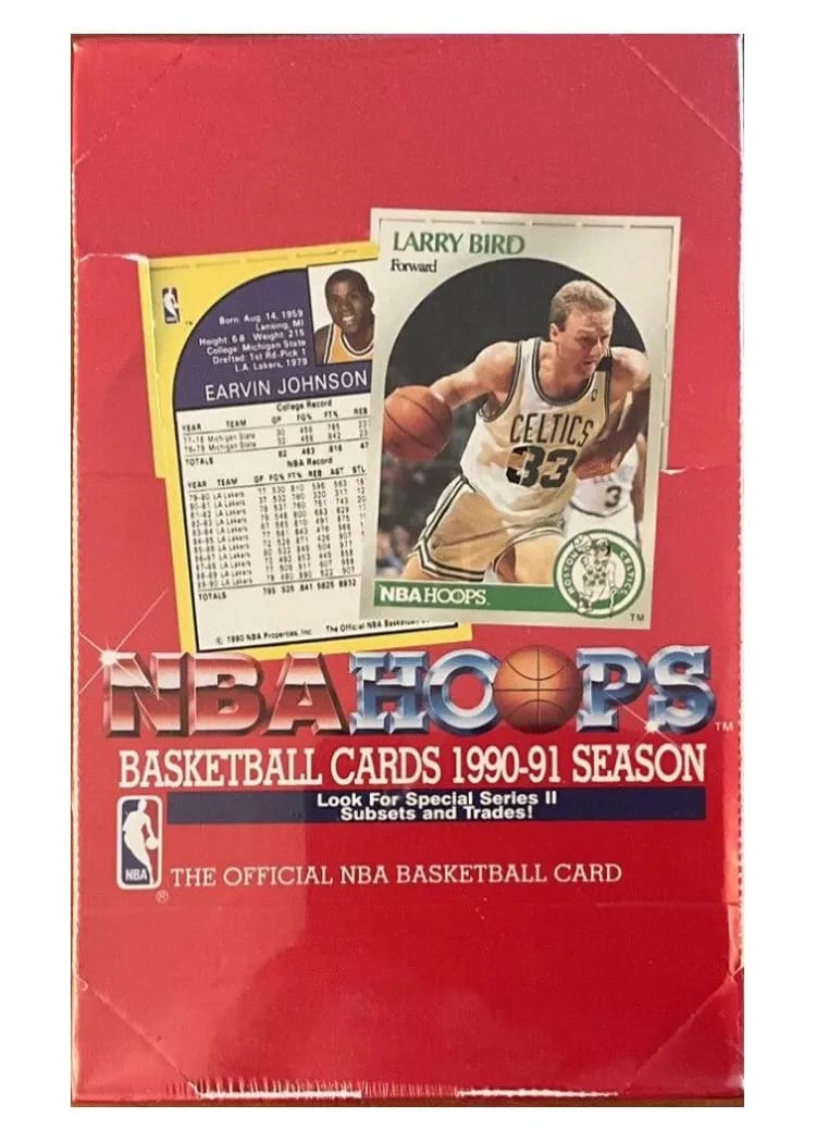 1990 Hoops Hobby Box card