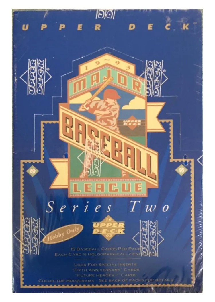 1993 Upper Deck Hobby Box card