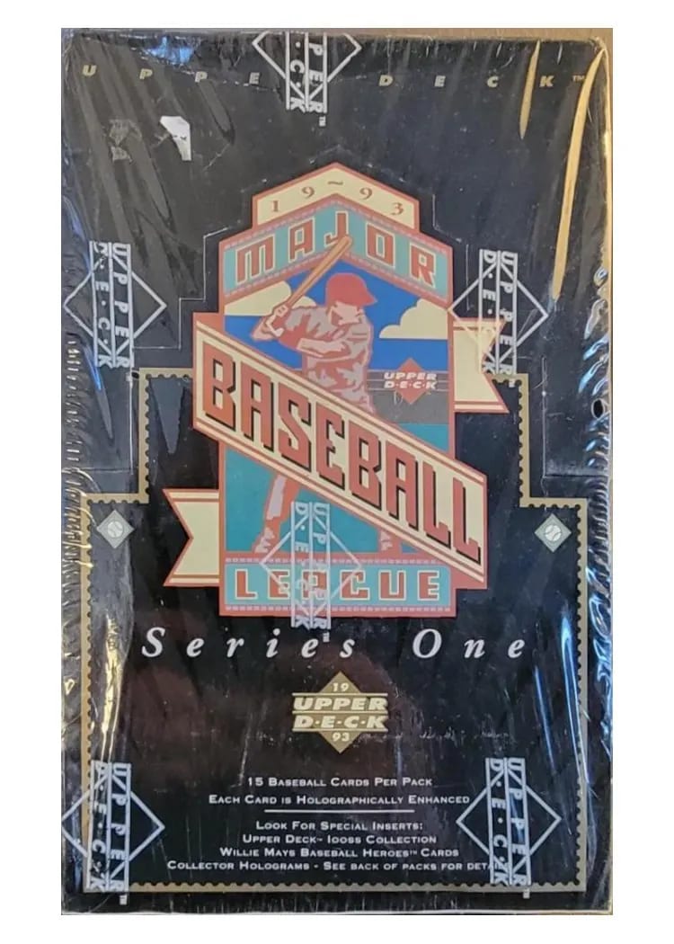 1993 Upper Deck Hobby Box card