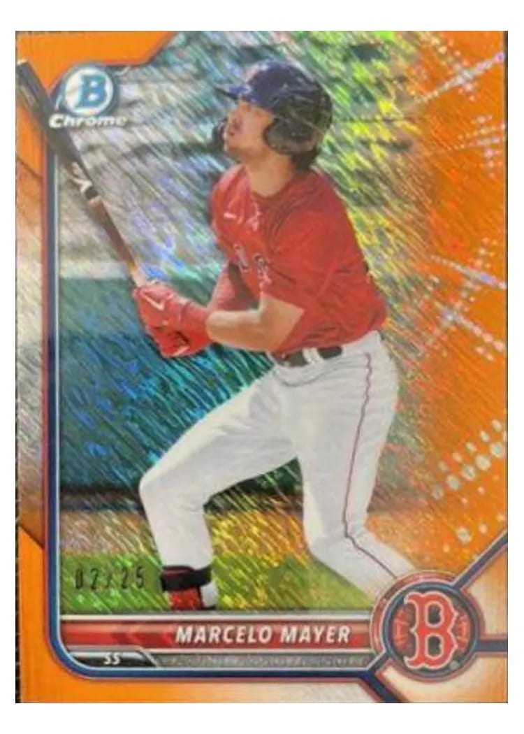 2002 Bowman Chrome Hobby Box card
