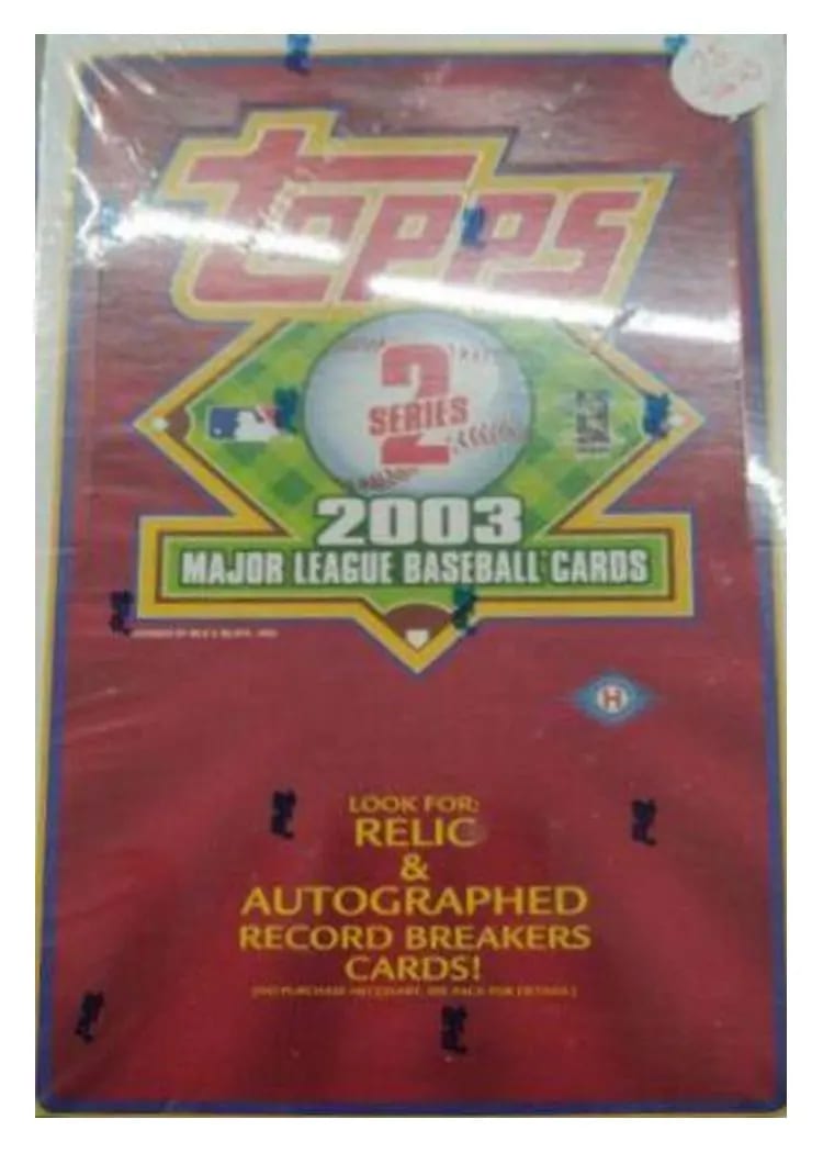 2003 Topps Hobby Box card