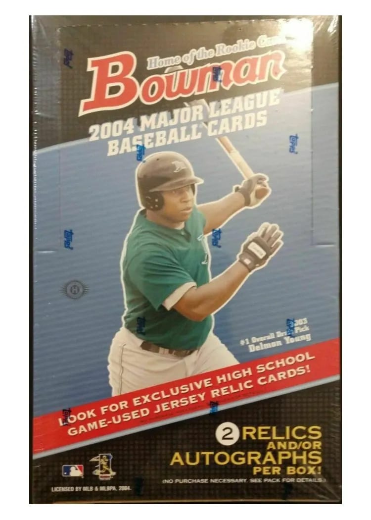 2004 Bowman Hobby Box card