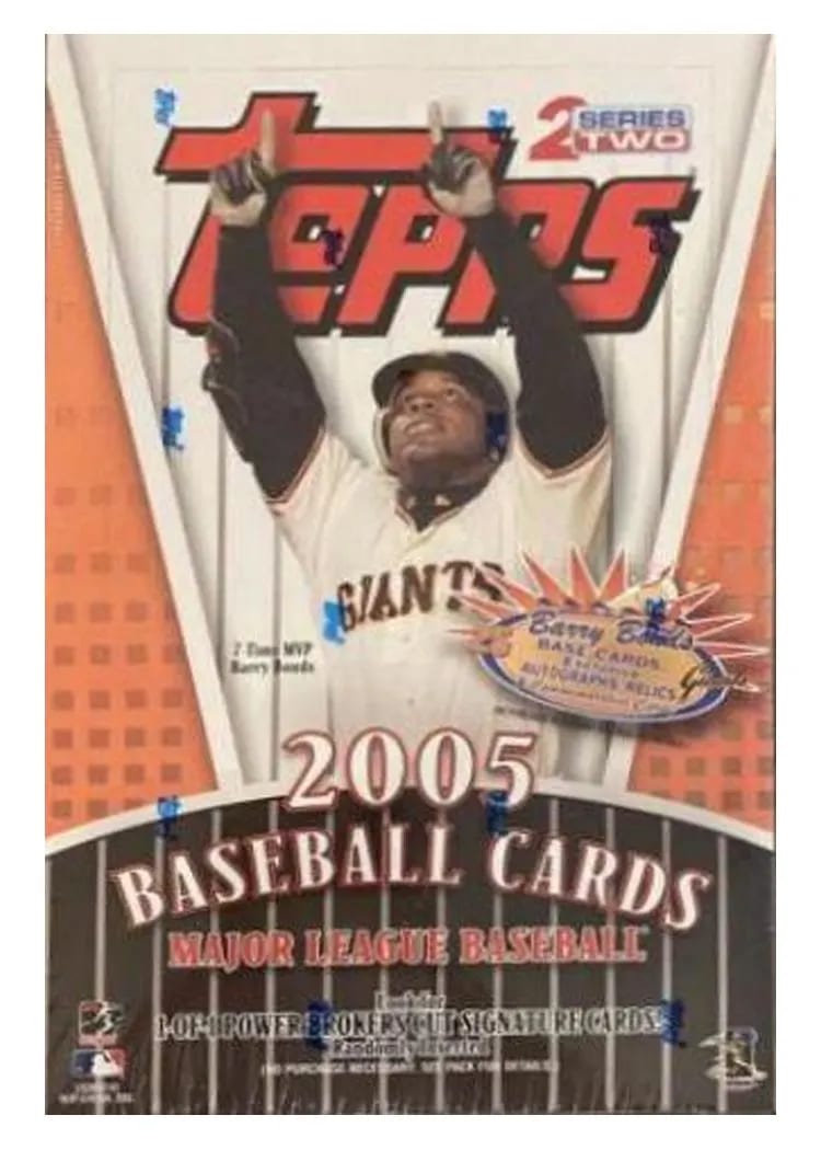 2005 Topps Hobby Box card