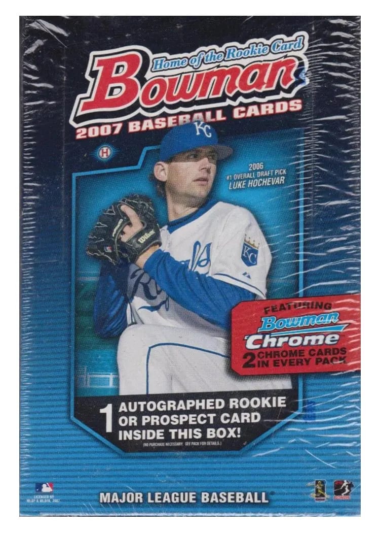 2007 Bowman Hobby Box card