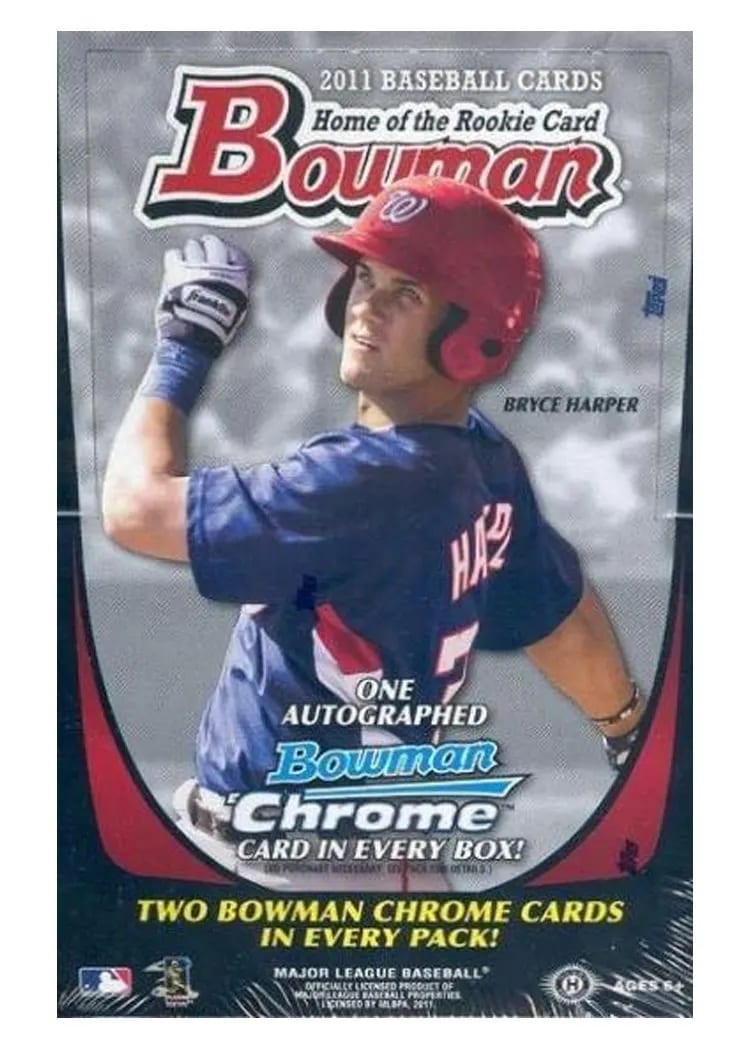 2011 Bowman Hobby Box card