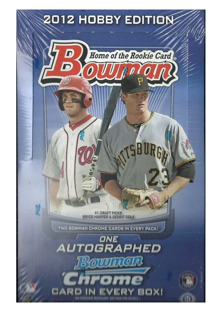2012 Bowman Hobby Box card