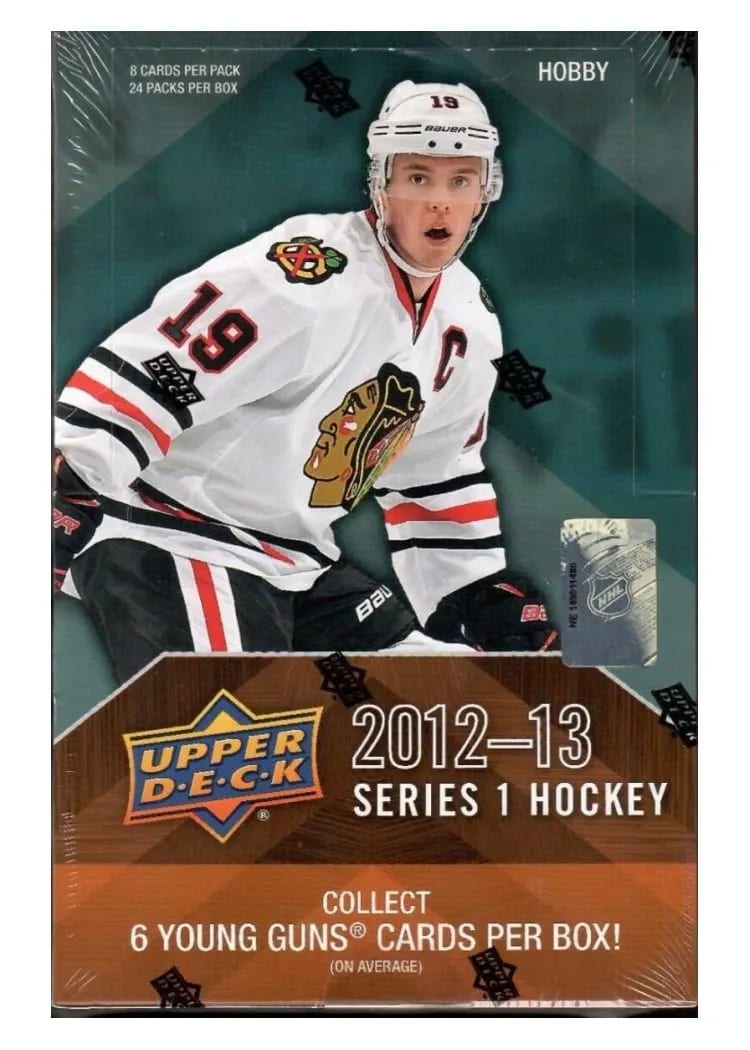 2012 Upper Deck Hobby Box card