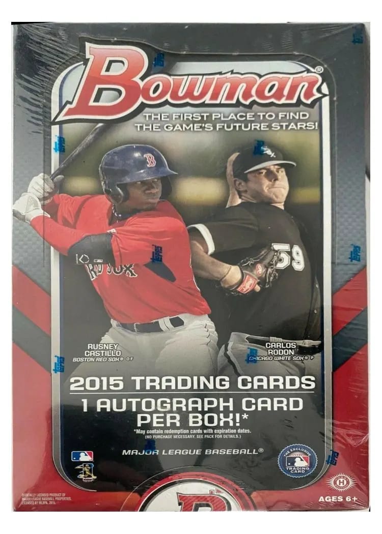 2015 Bowman Hobby Box card