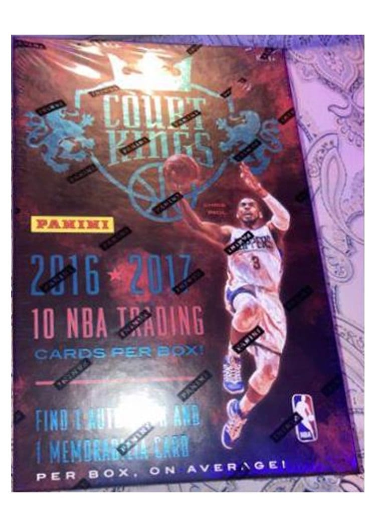 2016 Panini Court Kings Hobby Box card