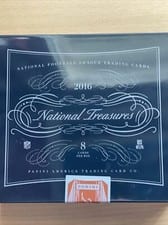 2016 Panini National Treasures Hobby Box card