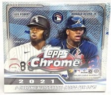 2021 Topps Chrome Hobby Box card
