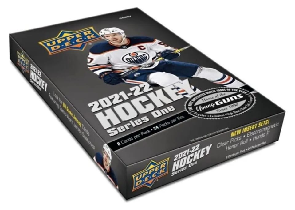2021 Upper Deck Hobby Box card