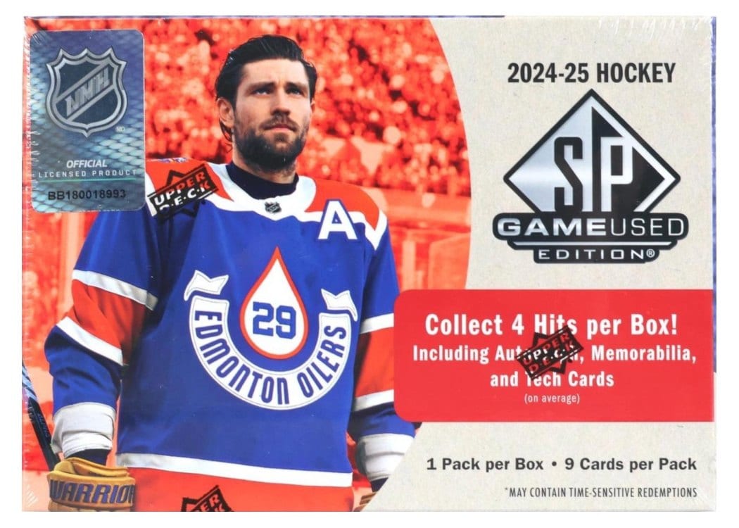 2024 SP Game Used Hobby Box card