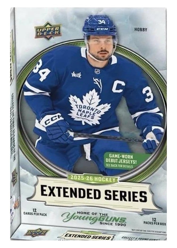 2025 Upper Deck Extended Series Hobby Box card