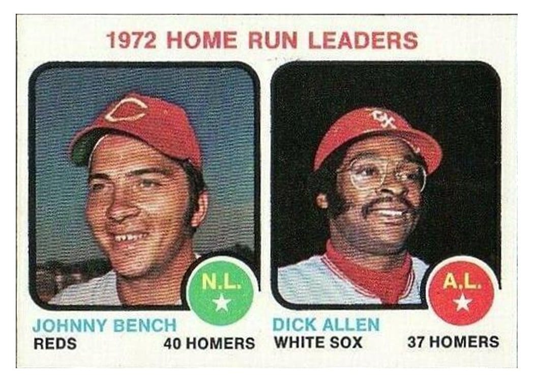 1973 Topps Home Run Leaders #62 card