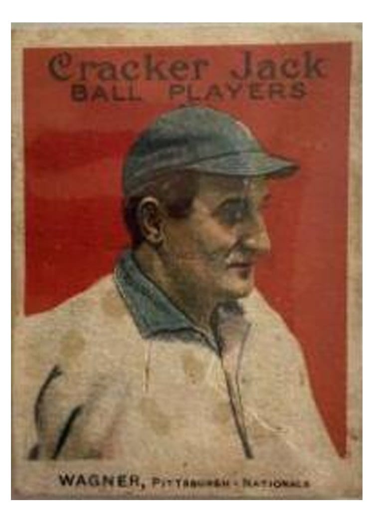 1915 Cracker Jack Honus Wagner #68 card