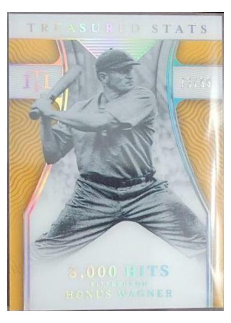 2022 Panini National Treasures Treasured Stats Honus Wagner #TS-1