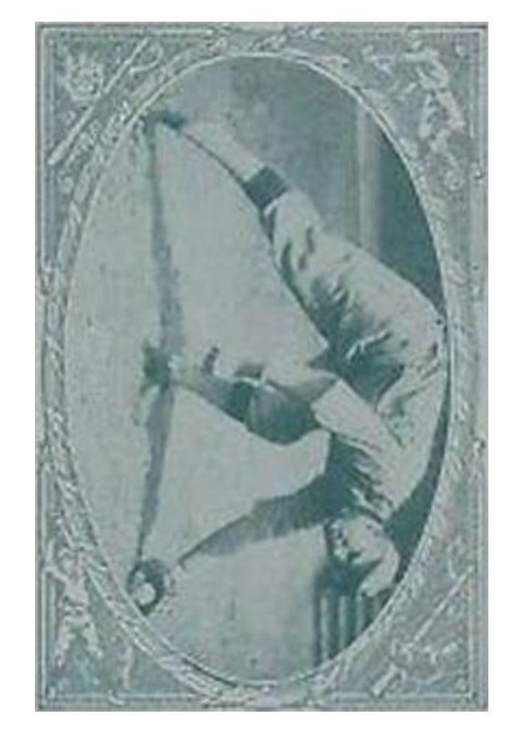 1922 E120 American Caramel Horace Ford card