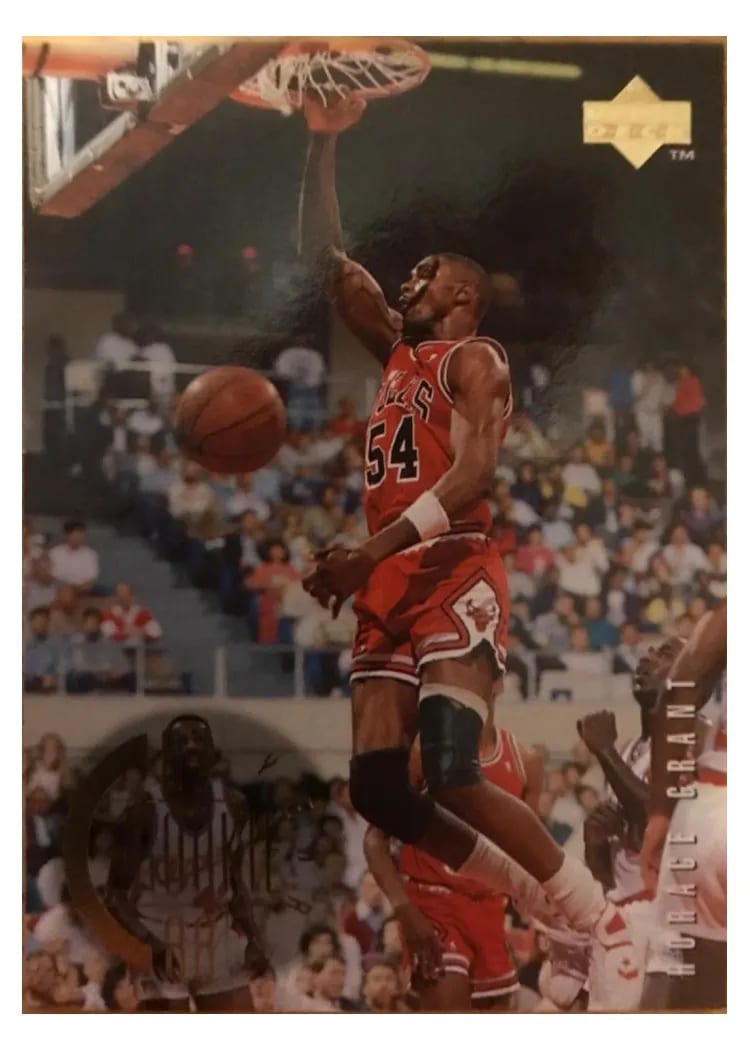 1995 Upper Deck Horace Grant #146 card