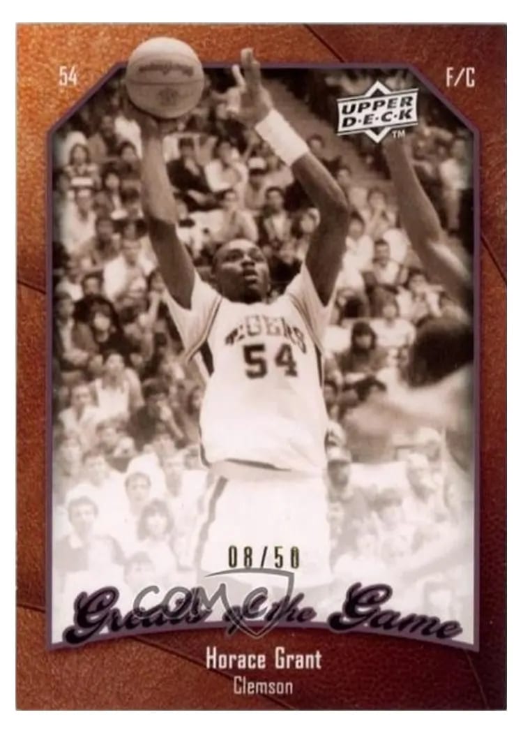 2009 Upper Deck Greats of the Game Horace Grant #37 card