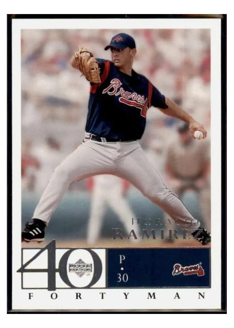 2003 Upper Deck 40 Man Horacio Ramirez #387 card
