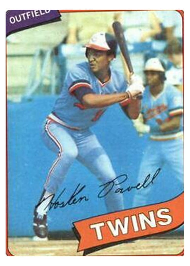 1980 Topps Hosken Powell #471 card