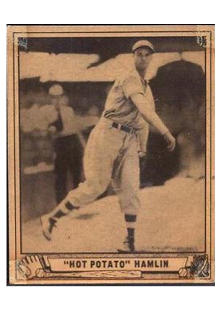 1940 Play Ball Hot Potato Hamlin #70 card