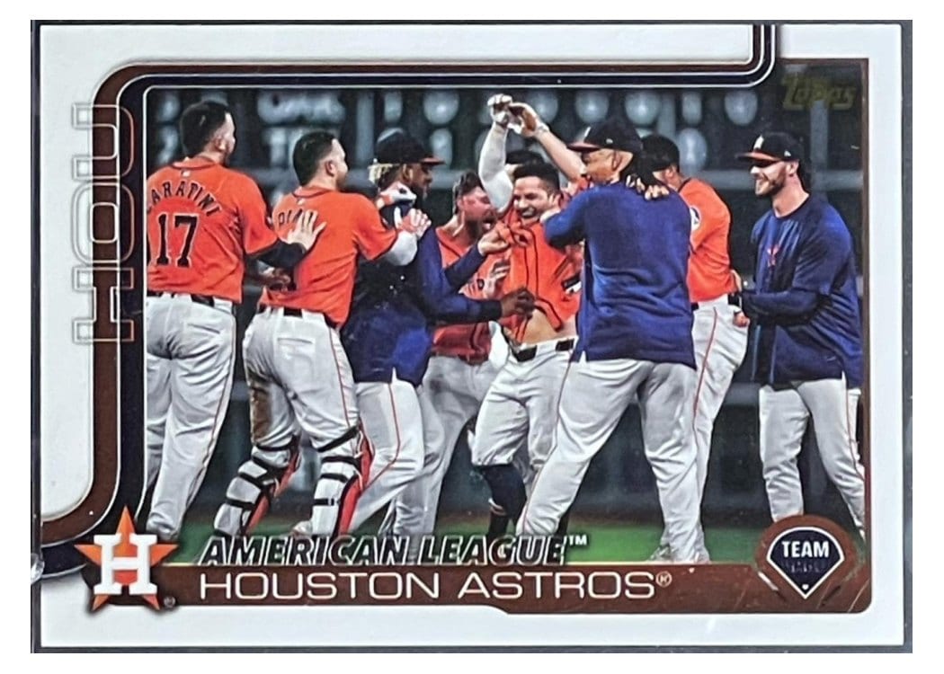 2025 Topps Base Set Houston Astros #76 card