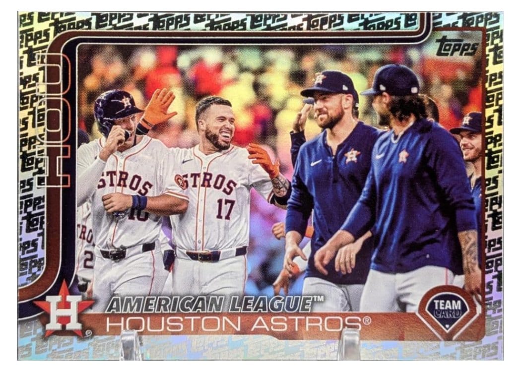 2025 Topps Base Set Houston Astros #76 card