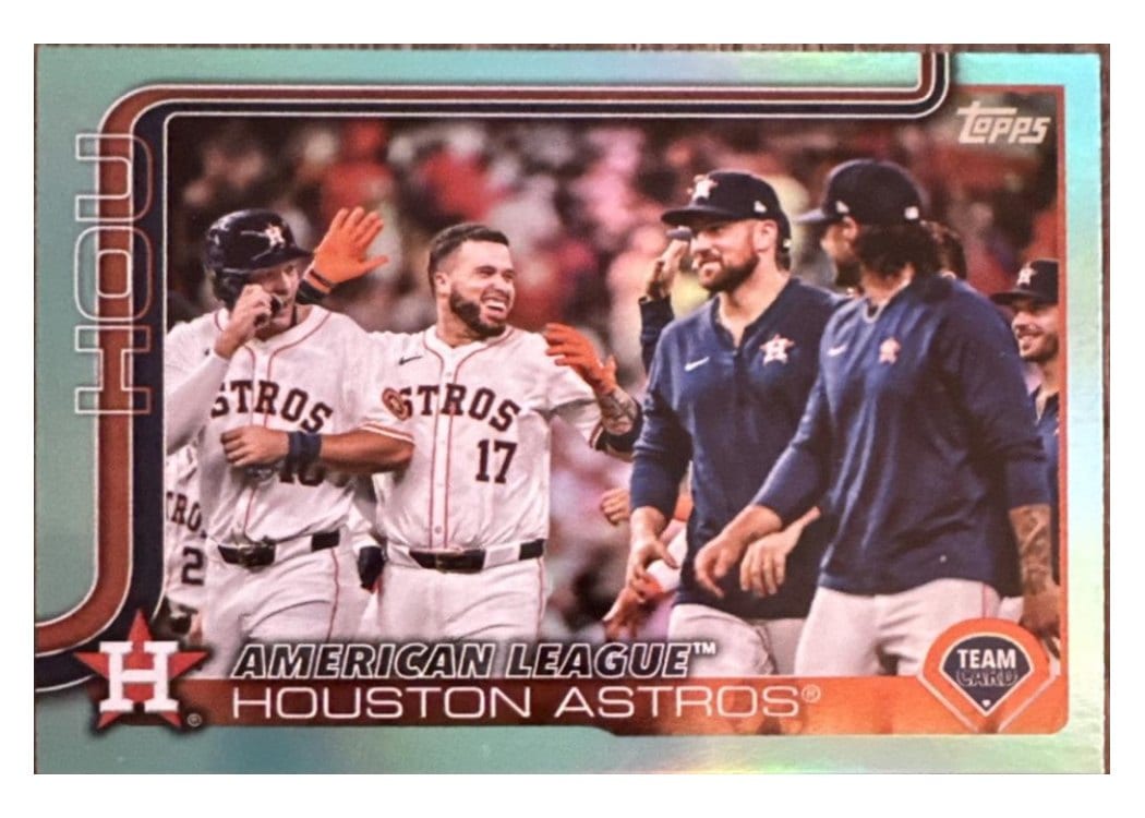 2025 Topps Base Set Houston Astros #76 card