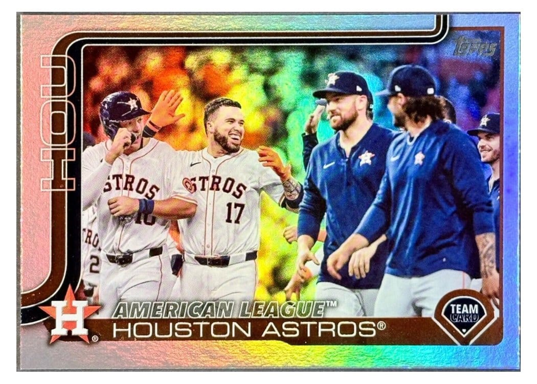 2025 Topps Base Set Houston Astros #76 card
