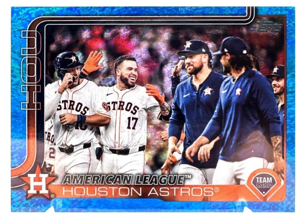 2025 Topps Base Set Houston Astros #76 card